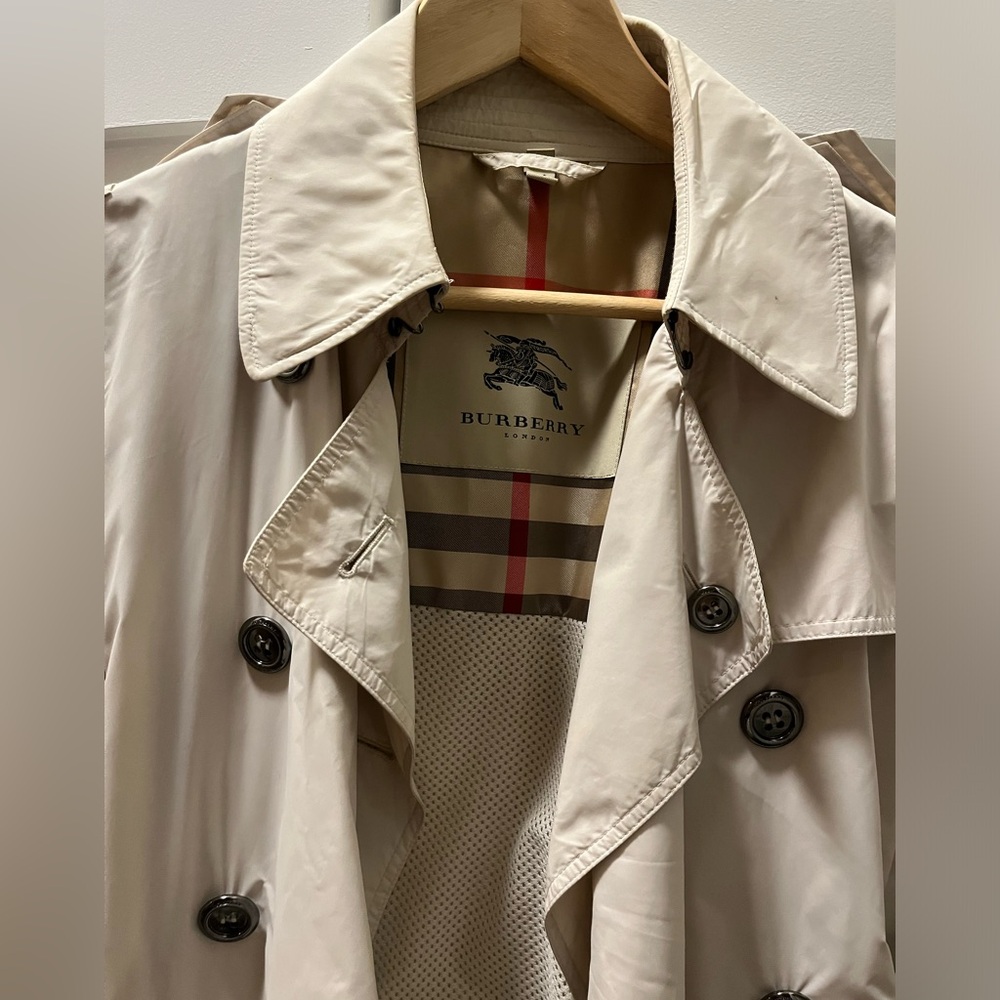 Burberry Nylon Trench Coat
